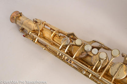 SML Rev D (=Gold Medal 1) Tenor Saxophone Permagold Overhauled
