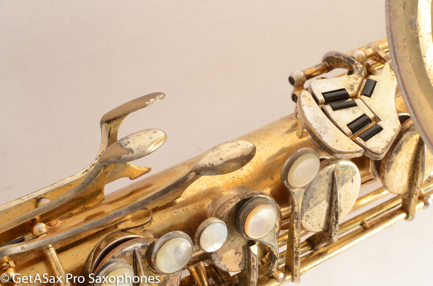 SML Rev D (=Gold Medal 1) Tenor Saxophone Permagold Overhauled