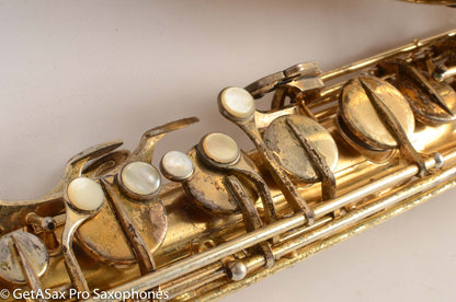 SML Rev D (=Gold Medal 1) Tenor Saxophone Permagold Overhauled