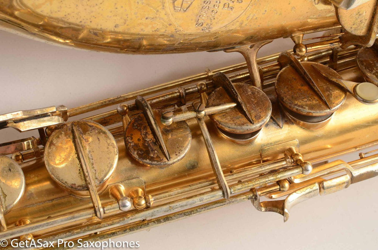 SML Rev D (=Gold Medal 1) Tenor Saxophone Permagold Overhauled