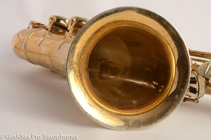 SML Rev D (=Gold Medal 1) Tenor Saxophone Permagold Overhauled