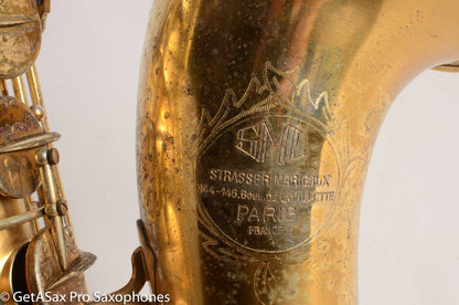 SML Rev D (=Gold Medal 1) Tenor Saxophone Permagold Overhauled