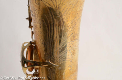 SML Rev D (=Gold Medal 1) Tenor Saxophone Permagold Overhauled