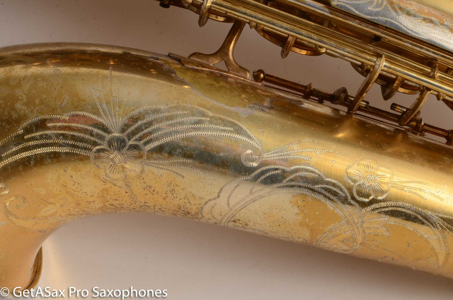 SML Rev D (=Gold Medal 1) Tenor Saxophone Permagold Overhauled