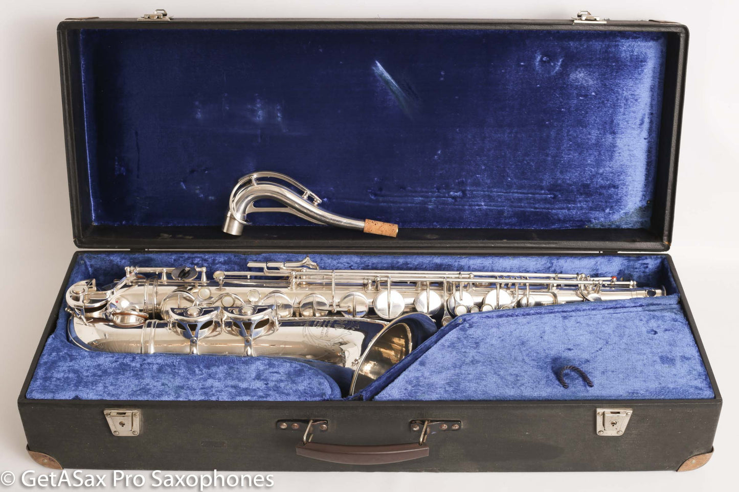 SML Rev D Tenor Original Silver Plate Great Player! 12682