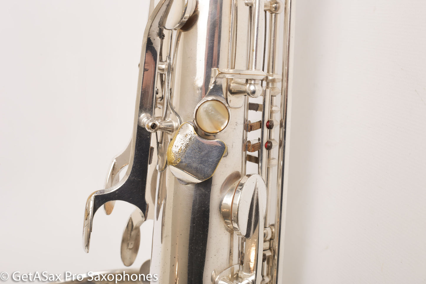 SML Rev D Tenor Original Silver Plate Great Player! 12682