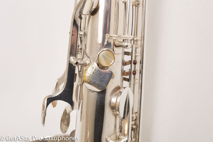 SML Rev D Tenor Original Silver Plate Great Player! 12682