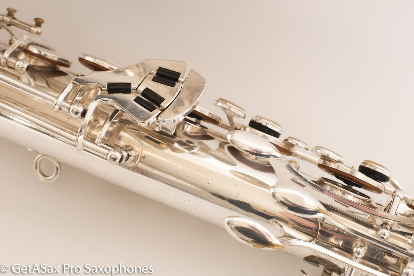 SML Rev D Tenor Original Silver Plate Great Player! 12682