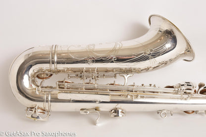 SML Rev D Tenor Original Silver Plate Great Player! 12682