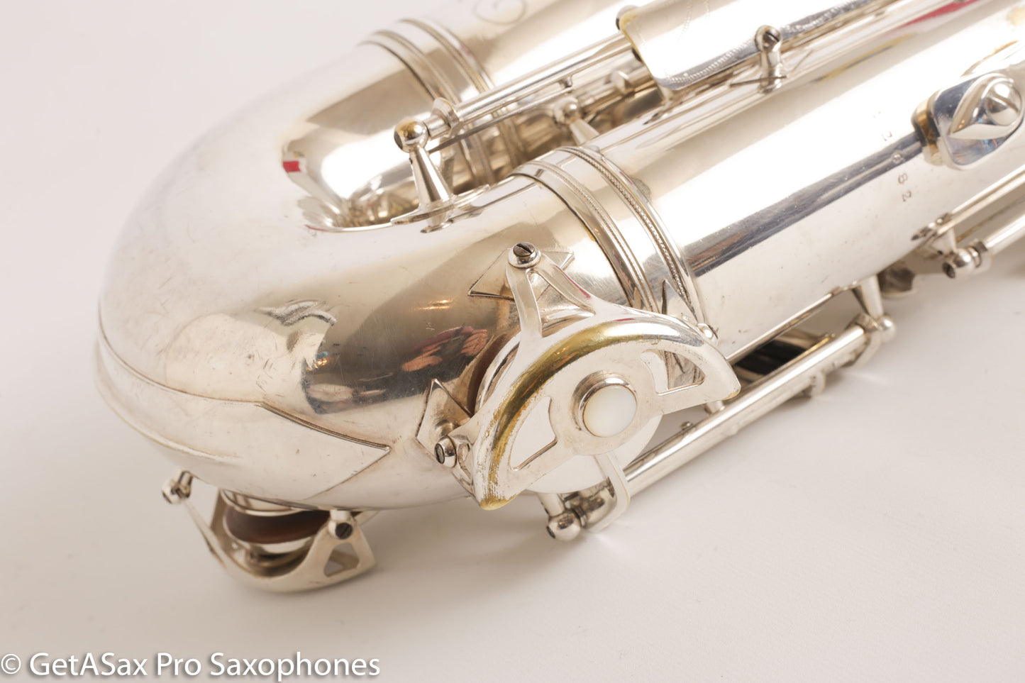 SML Rev D Tenor Original Silver Plate Great Player! 12682