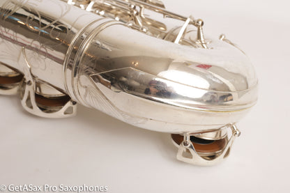 SML Rev D Tenor Original Silver Plate Great Player! 12682