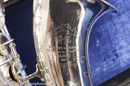 SML Rev D Tenor Original Silver Plate Great Player! 12682