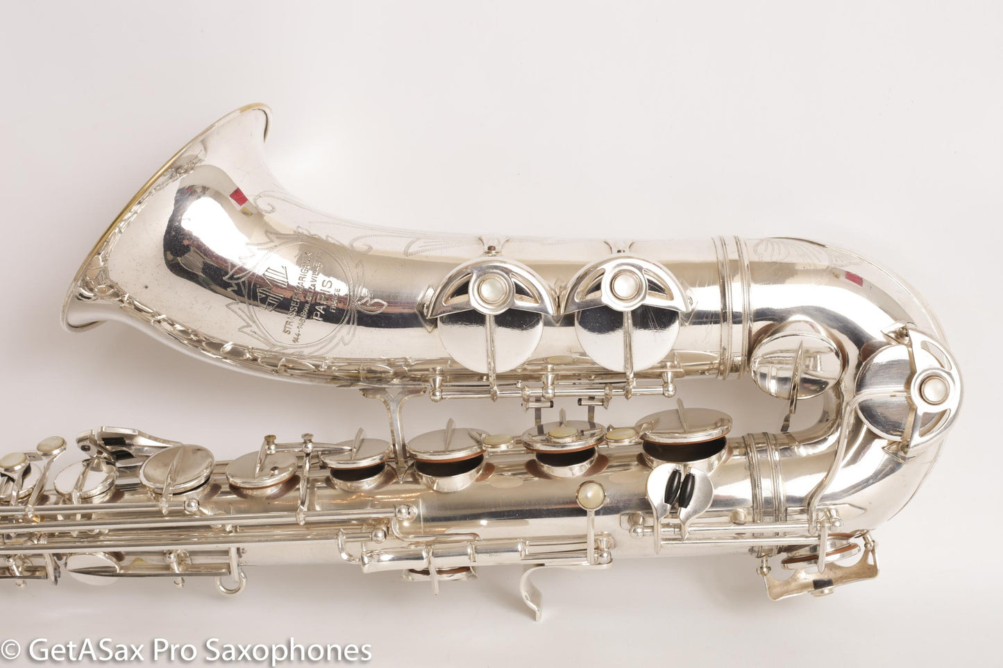 SML Rev D Tenor Original Silver Plate Great Player! 12682