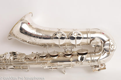 SML Rev D Tenor Original Silver Plate Great Player! 12682
