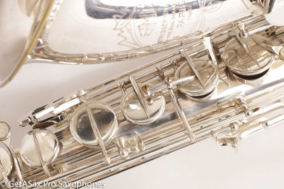 SML Rev D Tenor Original Silver Plate Great Player! 12682