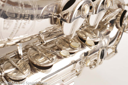 SML Rev D Tenor Original Silver Plate Great Player! 12682