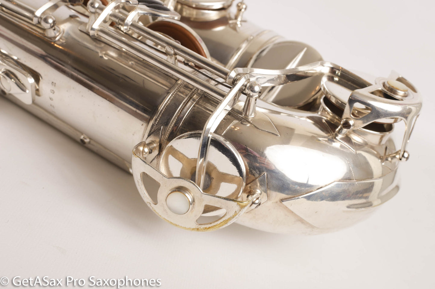 SML Rev D Tenor Original Silver Plate Great Player! 12682