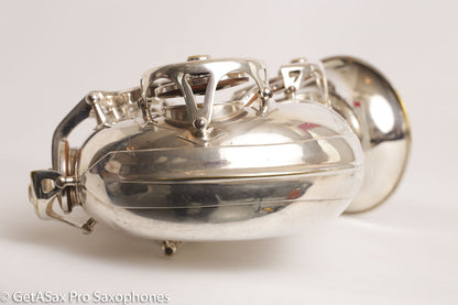 SML Rev D Tenor Original Silver Plate Great Player! 12682