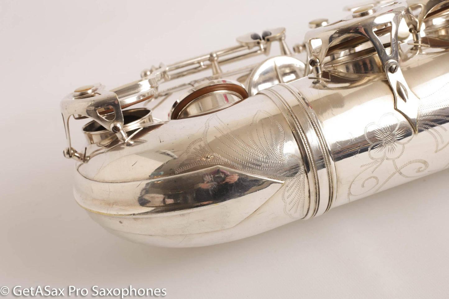 SML Rev D Tenor Original Silver Plate Great Player! 12682