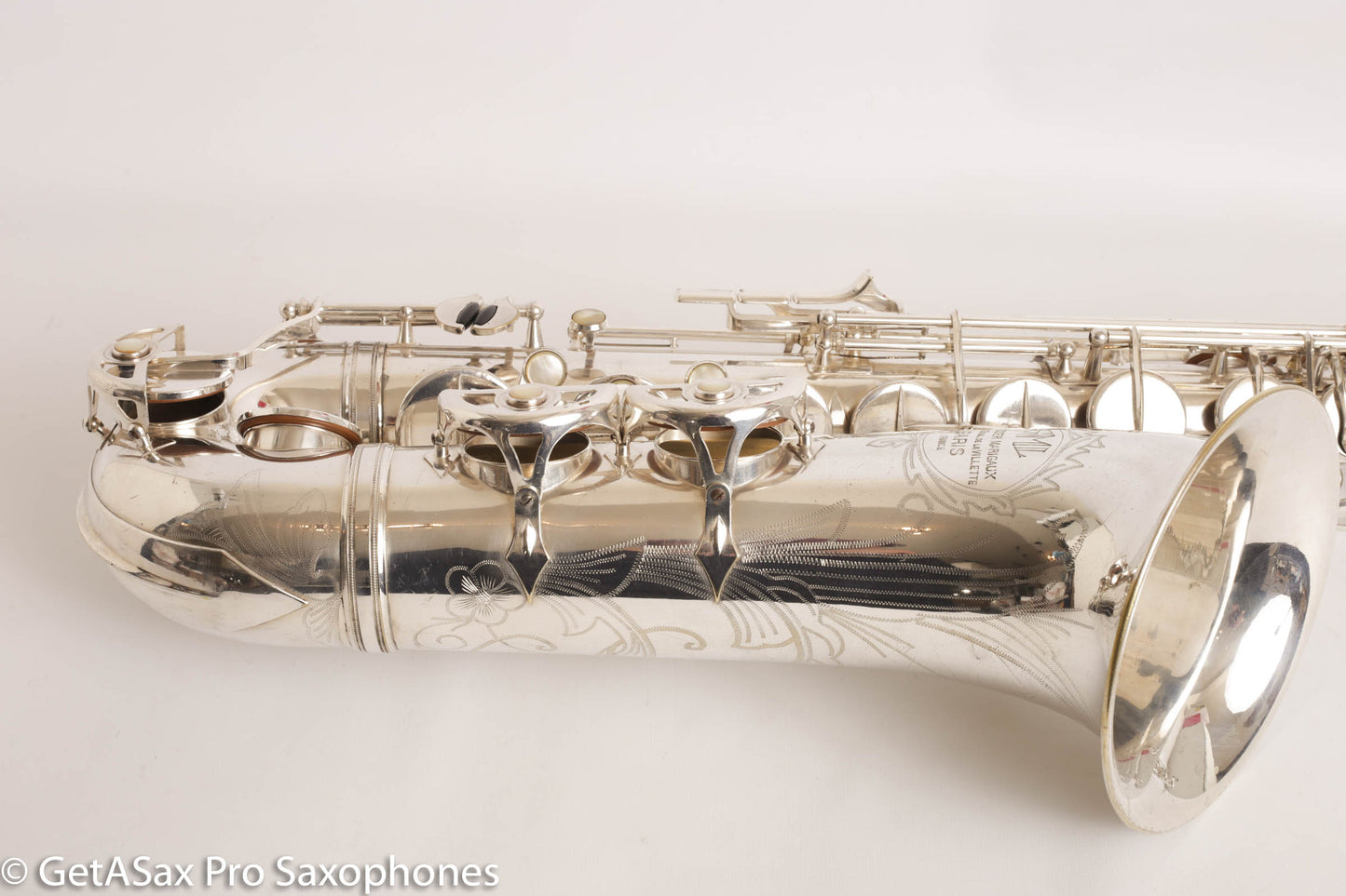 SML Rev D Tenor Original Silver Plate Great Player! 12682