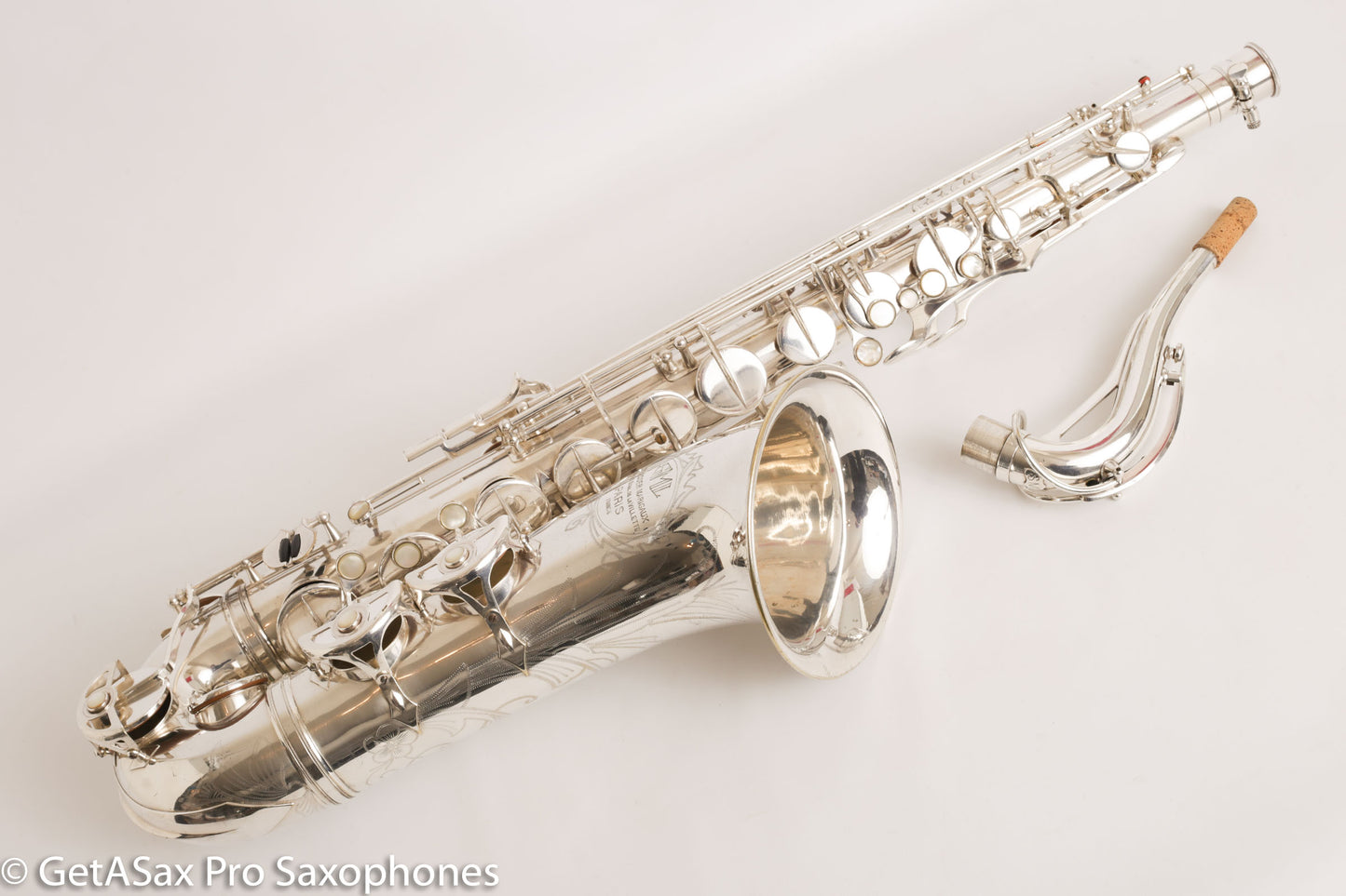 SML Rev D Tenor Original Silver Plate Great Player! 12682