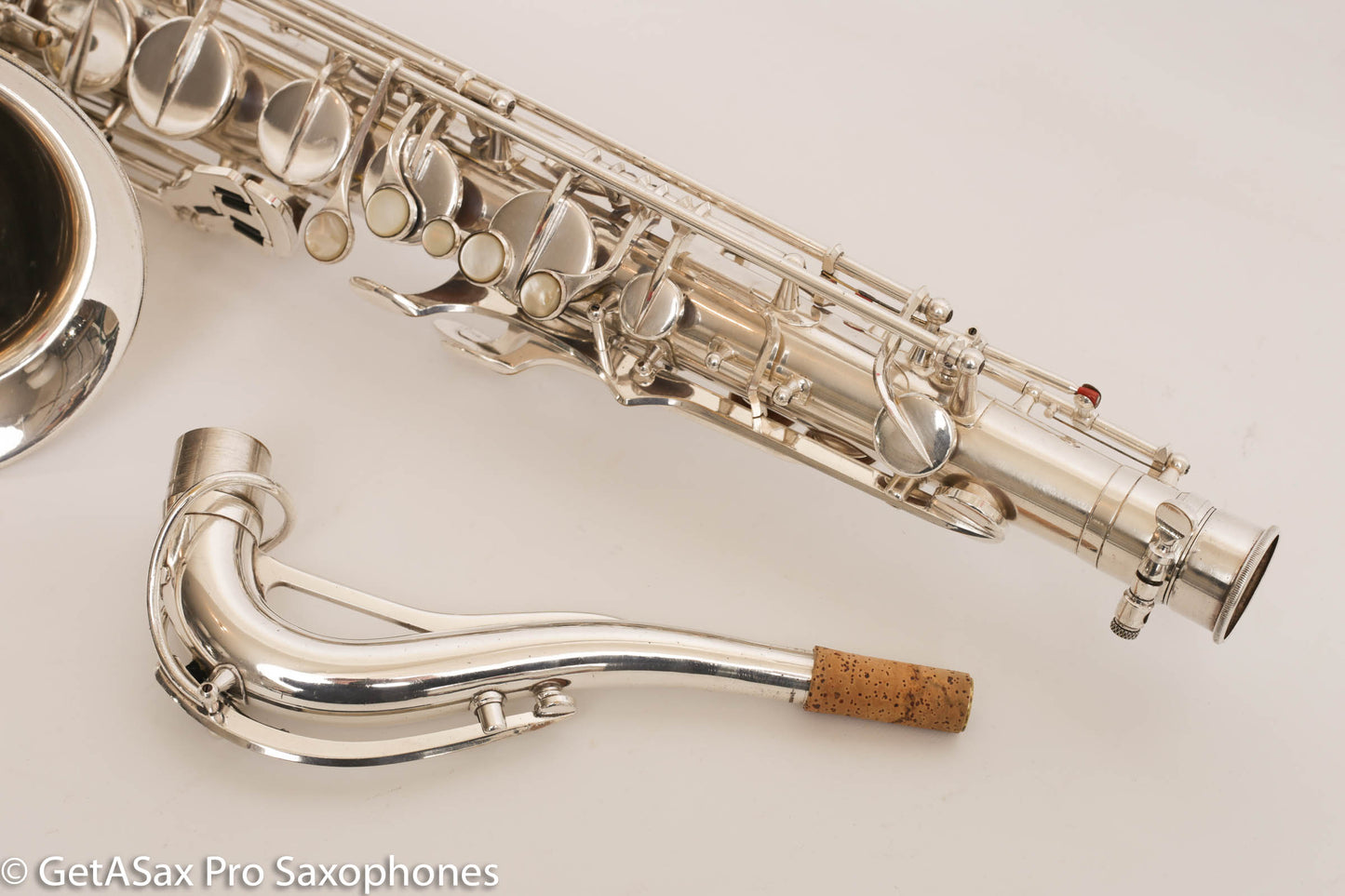 SML Rev D Tenor Original Silver Plate Great Player! 12682