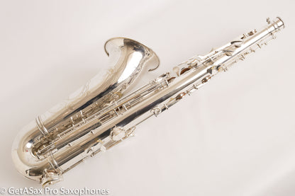 SML Rev D Tenor Original Silver Plate Great Player! 12682