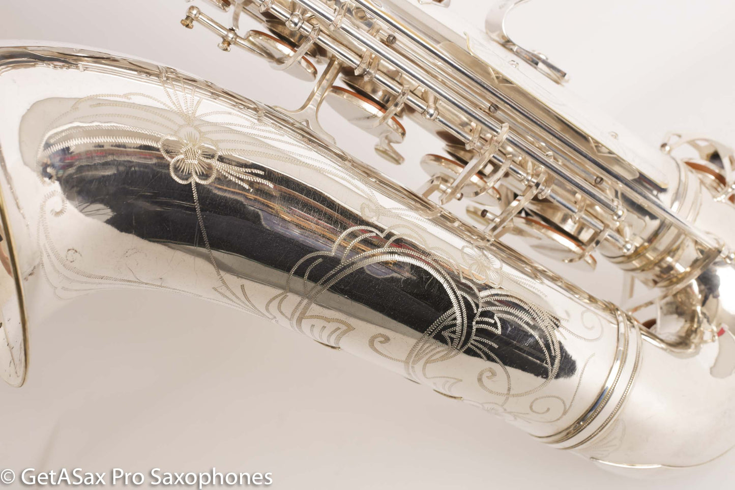 SML Rev D Tenor Original Silver Plate Great Player! 12682