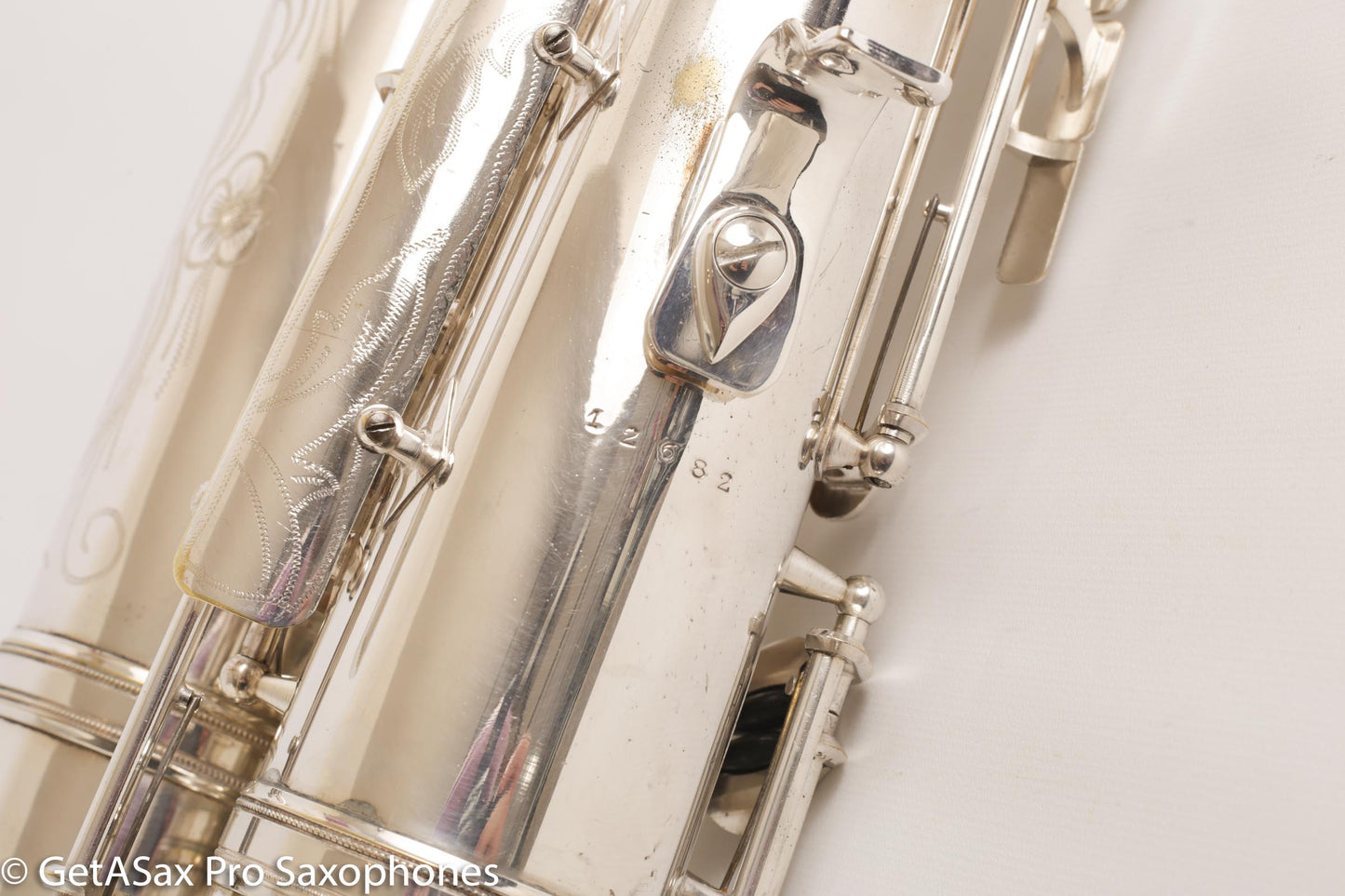 SML Rev D Tenor Original Silver Plate Great Player! 12682