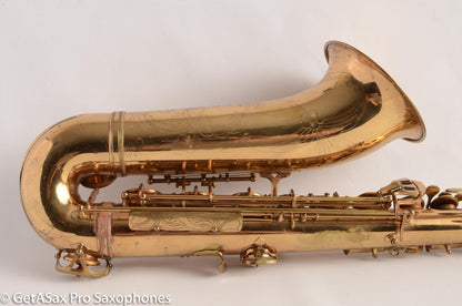 SML Rev D (Gold Medal 1) Tenor Saxophone Original Lacquer 11774 1954 Needs Overhaul