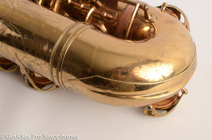 SML Rev D (Gold Medal 1) Tenor Saxophone Original Lacquer 11774 1954 Needs Overhaul