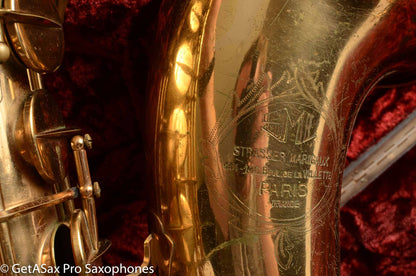 SML Rev D (Gold Medal 1) Tenor Saxophone Original Lacquer 11774 1954 Needs Overhaul