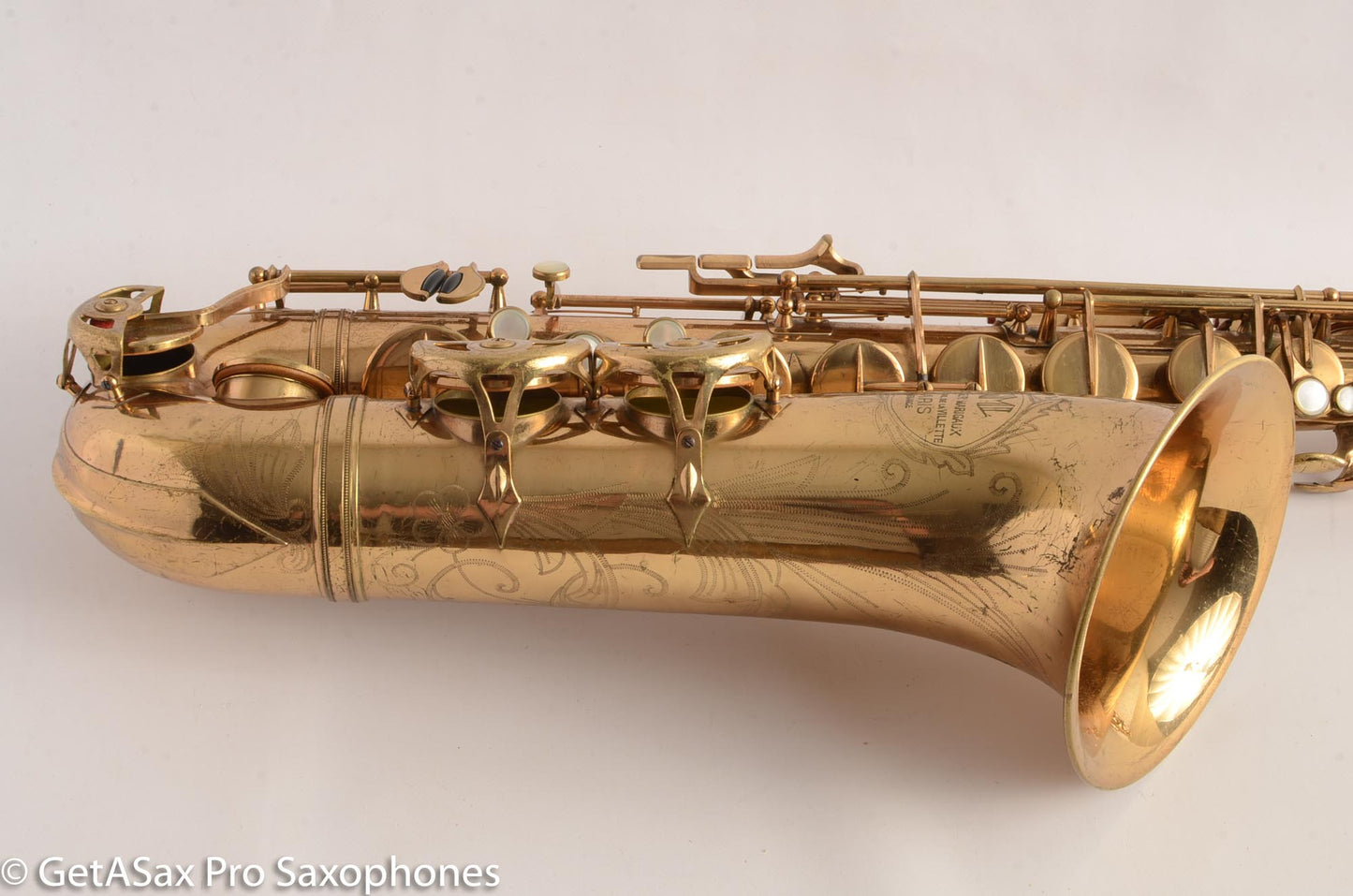 SML Rev D (Gold Medal 1) Tenor Saxophone Original Lacquer 11774 1954 Needs Overhaul