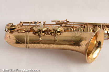 SML Rev D (Gold Medal 1) Tenor Saxophone Original Lacquer 11774 1954 Needs Overhaul