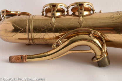 SML Rev D (Gold Medal 1) Tenor Saxophone Original Lacquer 11774 1954 Needs Overhaul