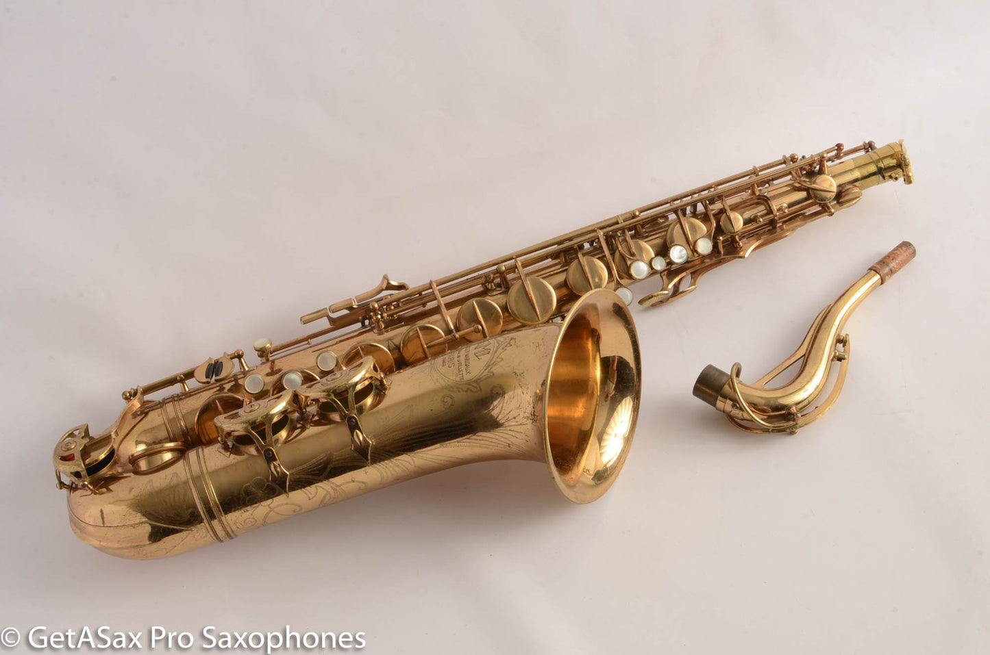 SML Rev D (Gold Medal 1) Tenor Saxophone Original Lacquer 11774 1954 Needs Overhaul