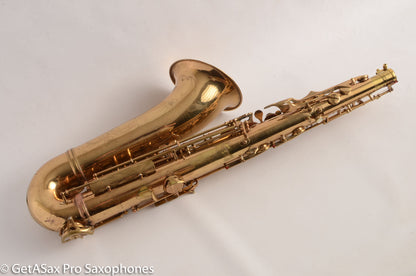 SML Rev D (Gold Medal 1) Tenor Saxophone Original Lacquer 11774 1954 Needs Overhaul