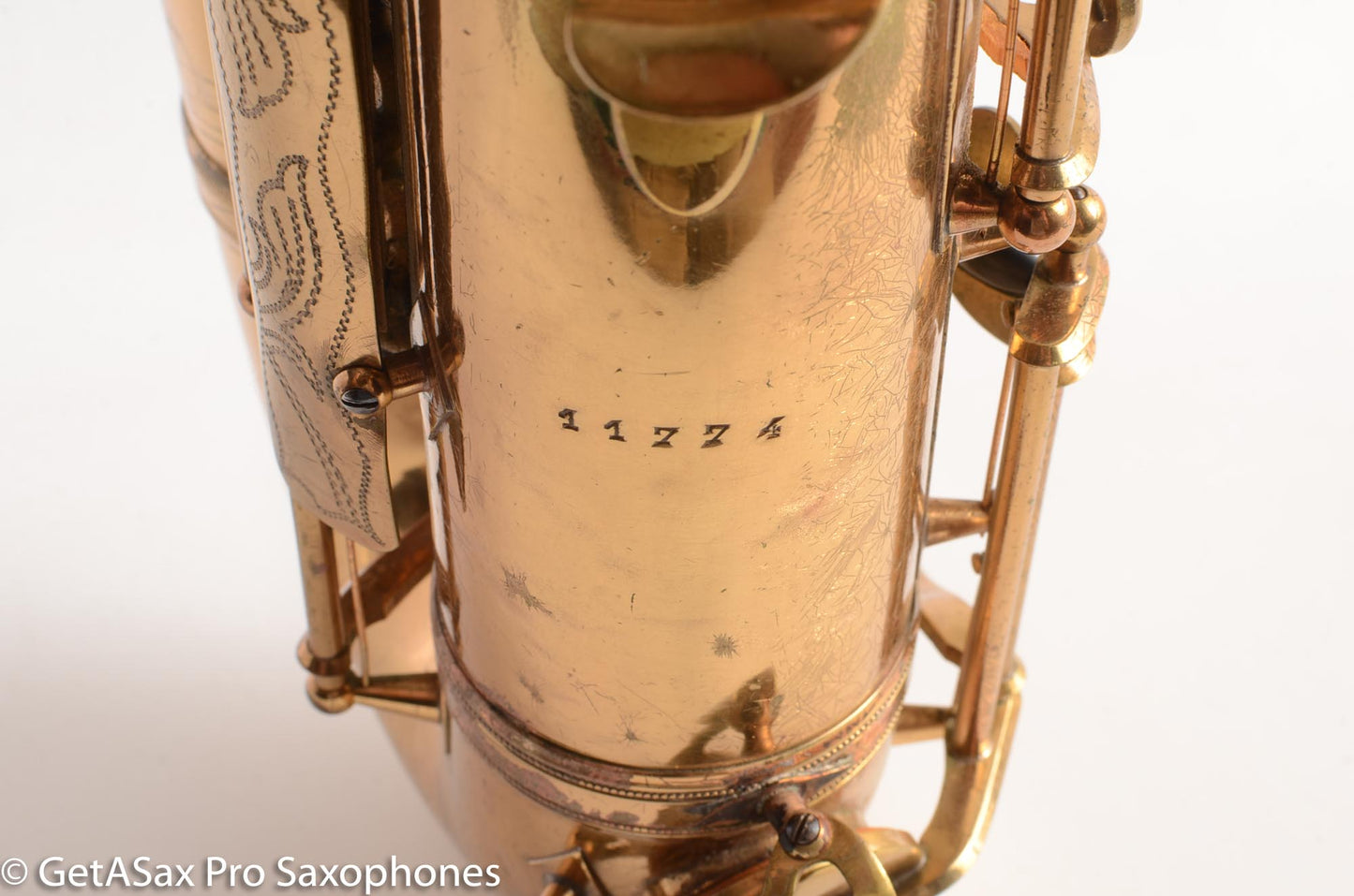 SML Rev D (Gold Medal 1) Tenor Saxophone Original Lacquer 11774 1954 Needs Overhaul
