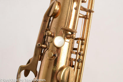 SML Rev D (Gold Medal 1) Tenor Saxophone Original Lacquer 11774 1954 Needs Overhaul