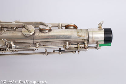 SML Super 46 Tenor Rare! Original Silver Plate Overhauled Good Condition 5117