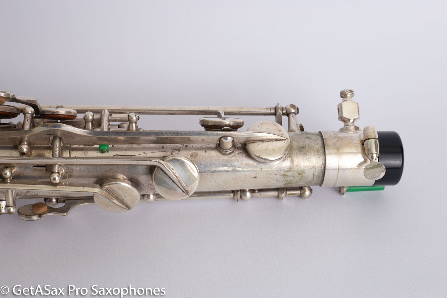 SML Super 46 Tenor Rare! Original Silver Plate Overhauled Good Condition 5117