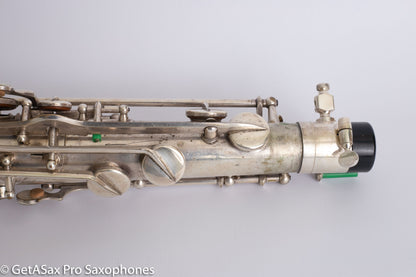 SML Super 46 Tenor Rare! Original Silver Plate Overhauled Good Condition 5117