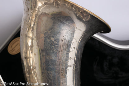 SML Super 46 Tenor Rare! Original Silver Plate Overhauled Good Condition 5117