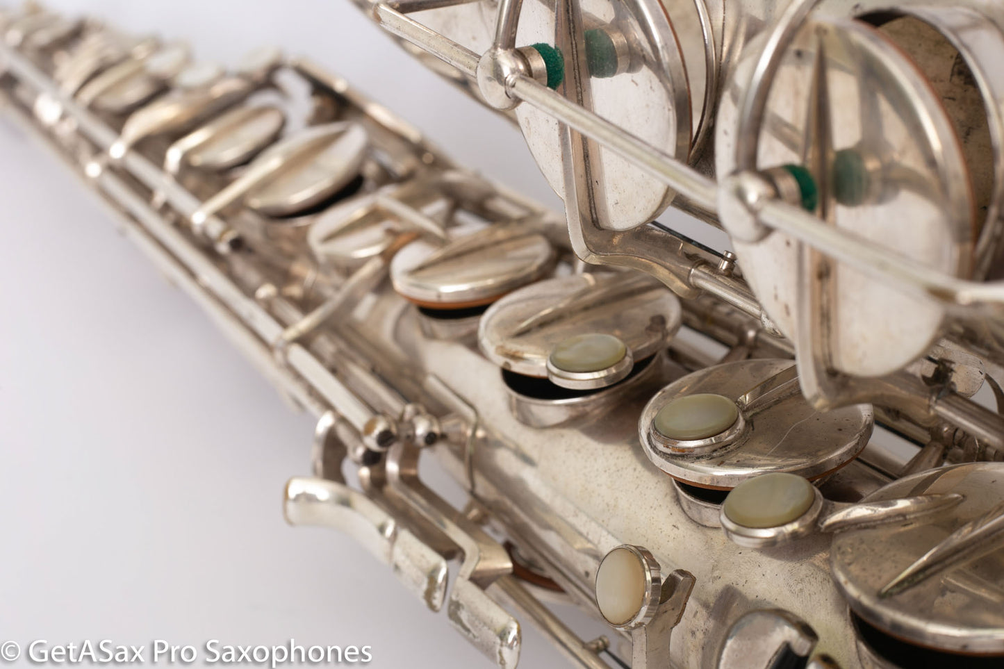 SML Super 46 Tenor Rare! Original Silver Plate Overhauled Good Condition 5117