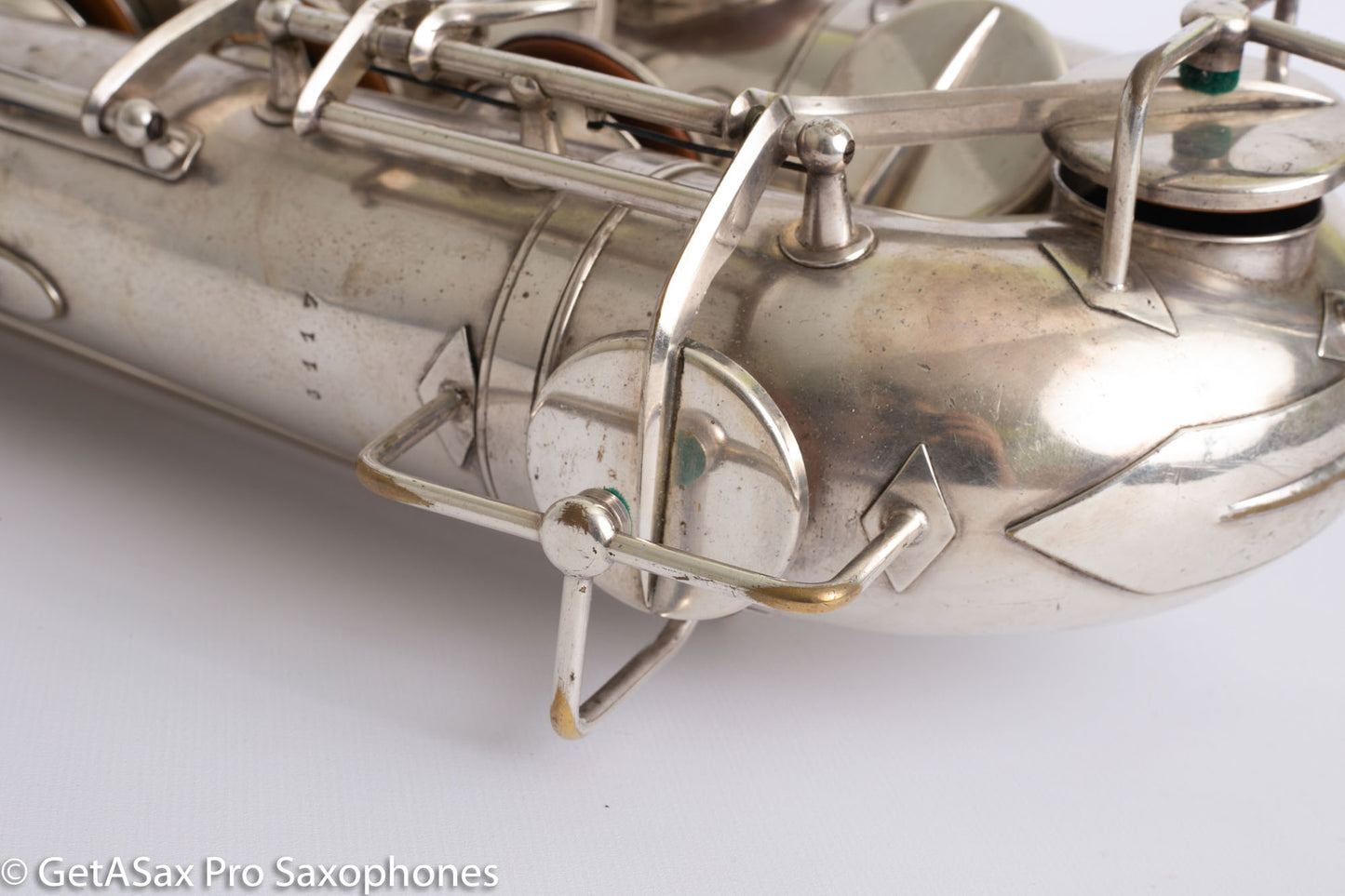 SML Super 46 Tenor Rare! Original Silver Plate Overhauled Good Condition 5117