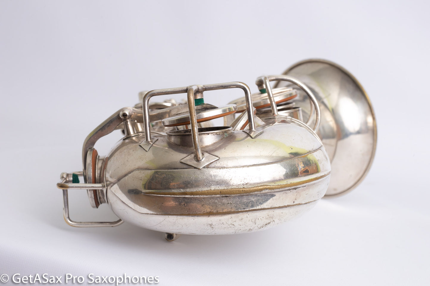SML Super 46 Tenor Rare! Original Silver Plate Overhauled Good Condition 5117