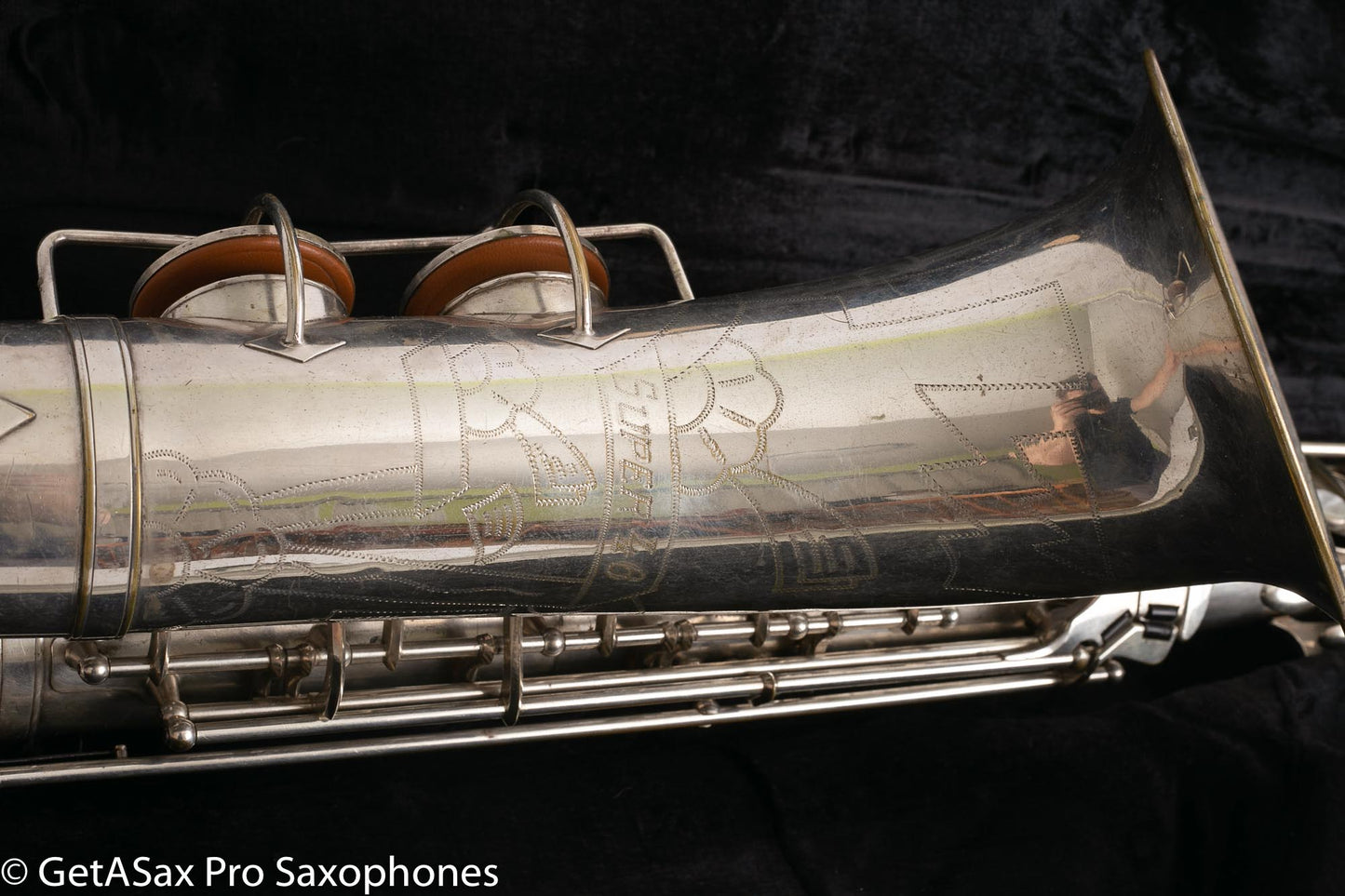 SML Super 46 Tenor Rare! Original Silver Plate Overhauled Good Condition 5117