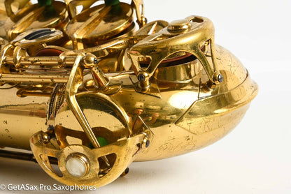 SML King Margaux Gold Medal II Alto Original Lacquer Recent Repad Nice!