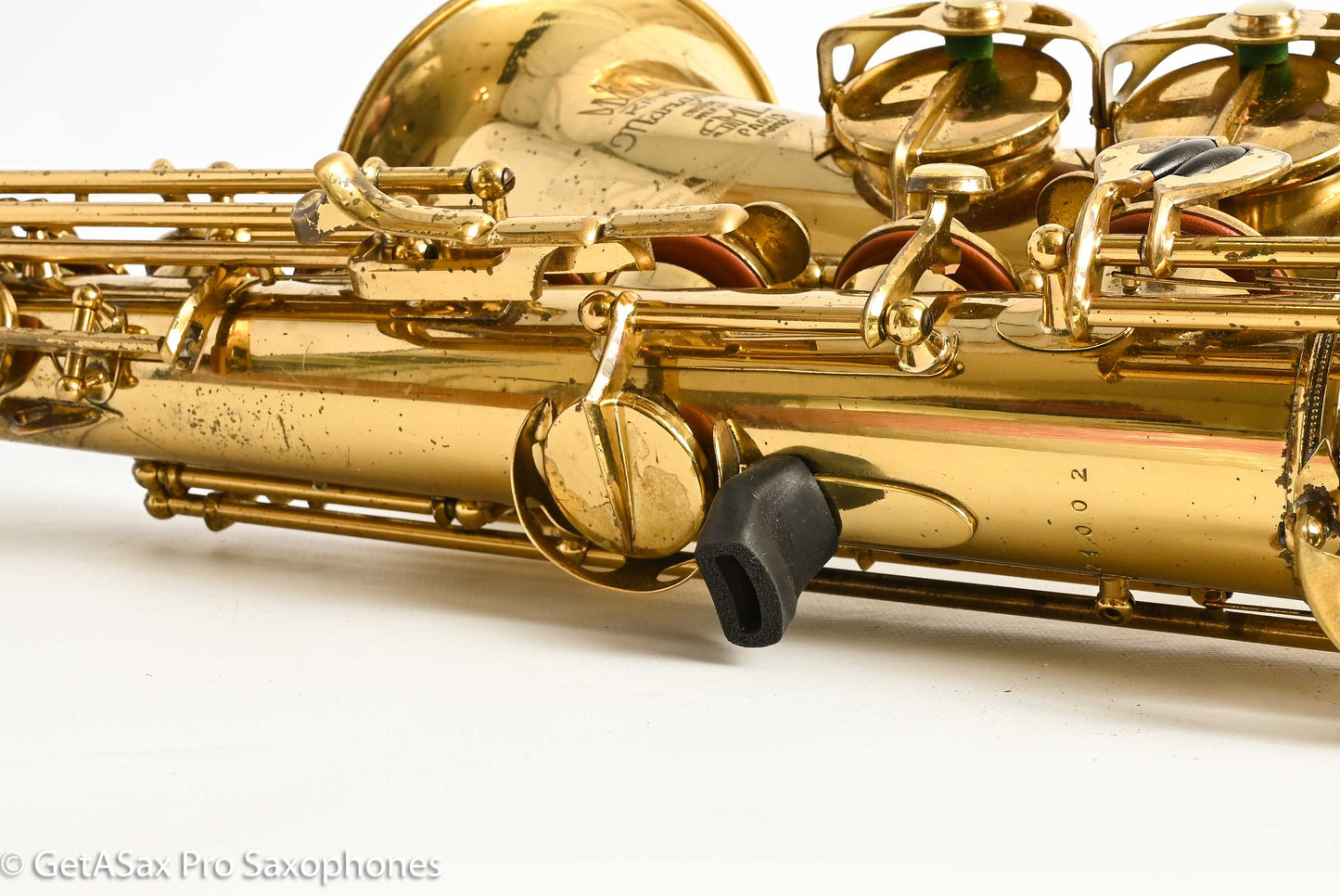 SML King Margaux Gold Medal II Alto Original Lacquer Recent Repad Nice!