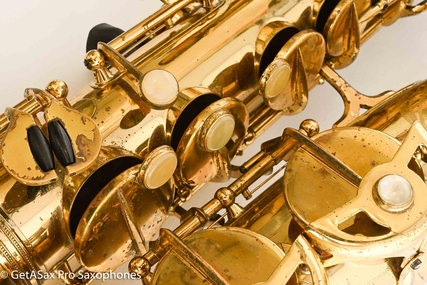 SML King Margaux Gold Medal II Alto Original Lacquer Recent Repad Nice!